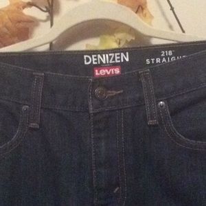Men blue denim Levi jean